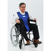 Rolstoelfixatievest met bekkenfixatie en zeilringen