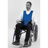 Rolstoelfixatievest met bekkenfixatie en clipsluiting