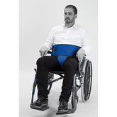 Rolstoelfixatie met clip- en klittenbandsluiting