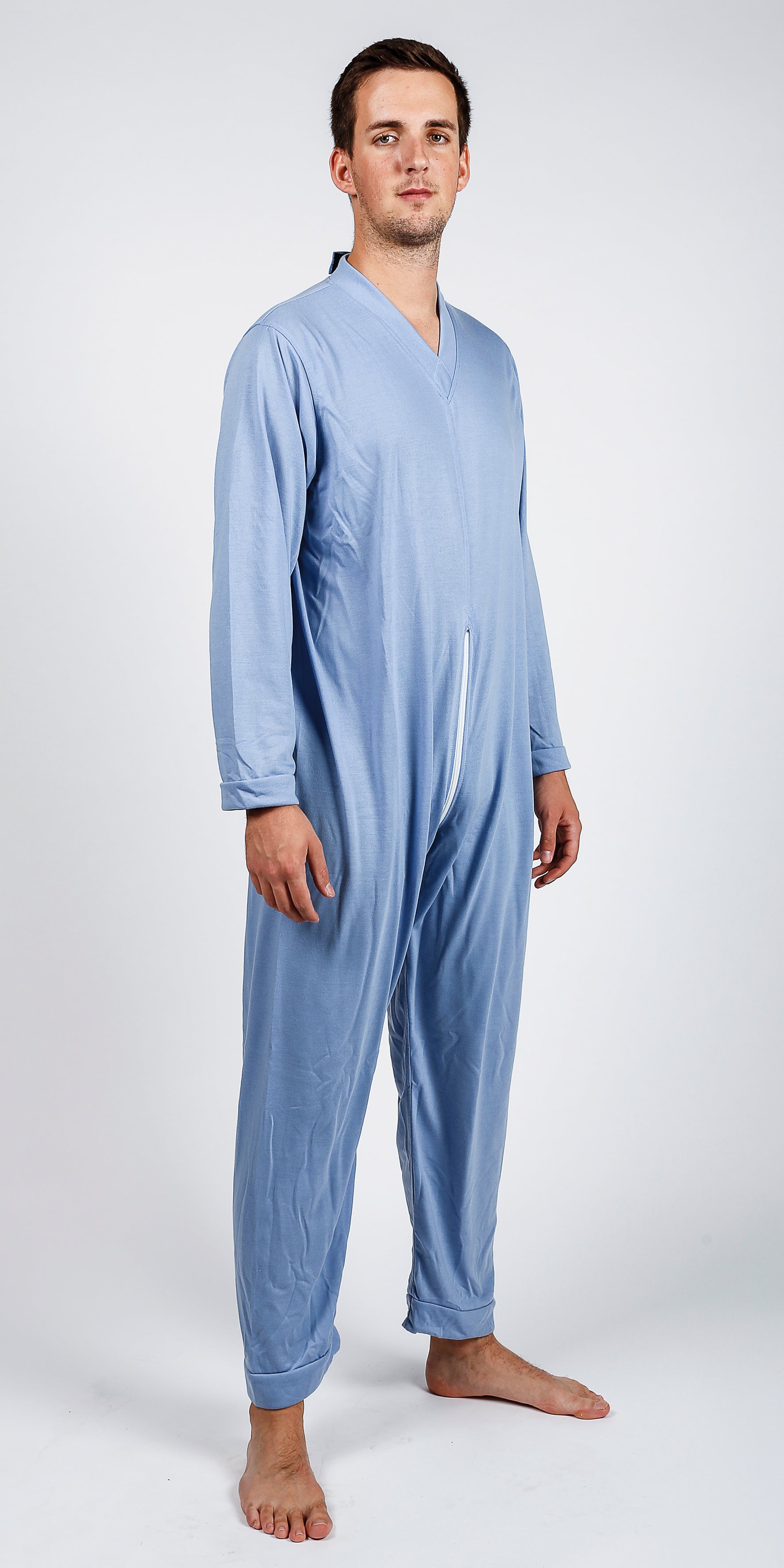 Verpleegpyjama (plukpak) met rugrits