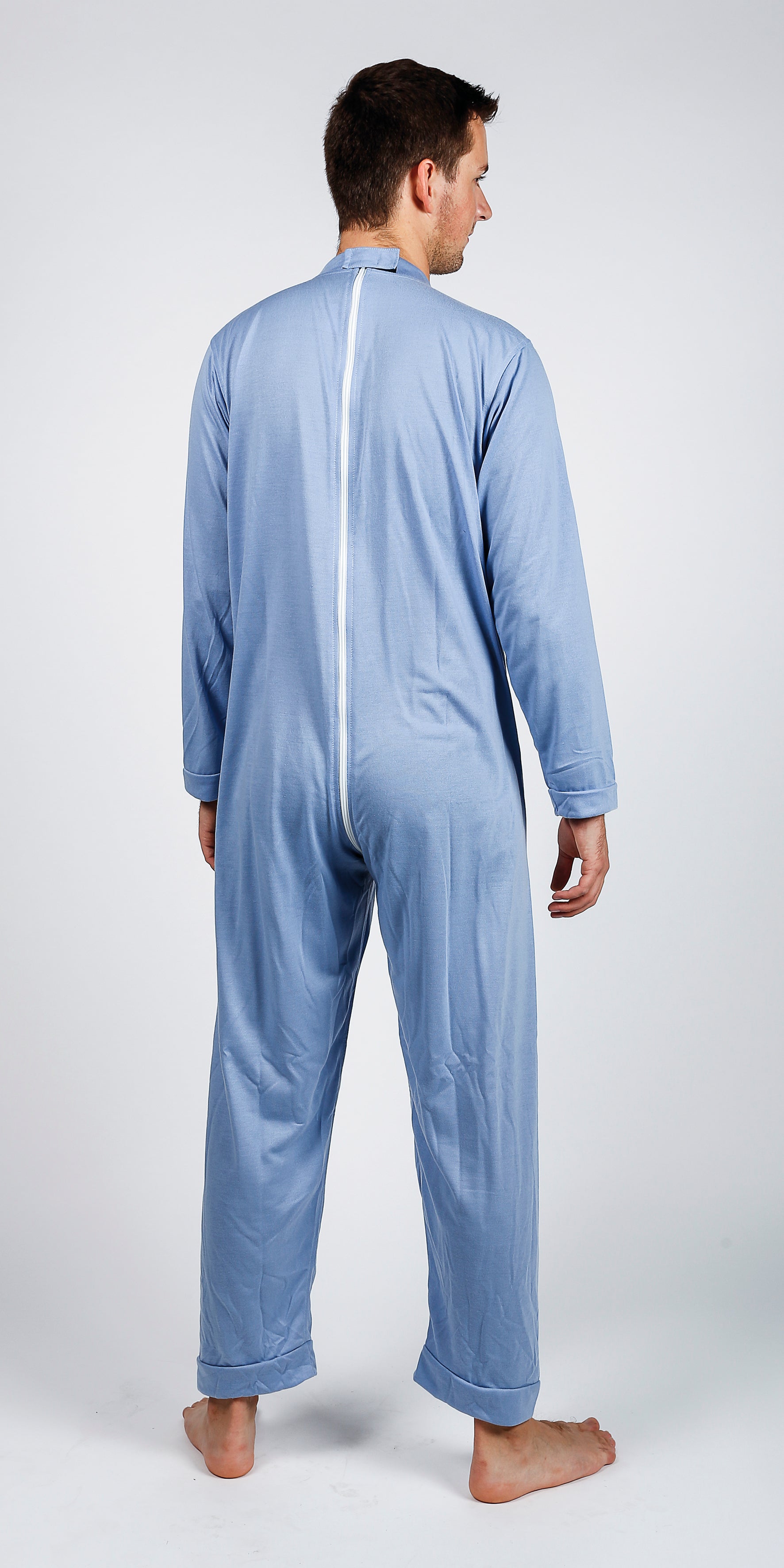 Verpleegpyjama (plukpak) met rugrits