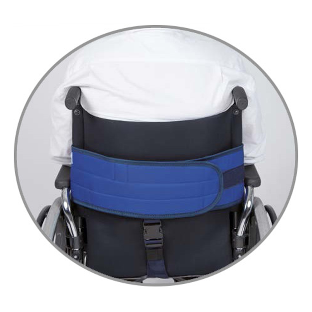 Rolstoelfixatie met clip- en klittenbandsluiting